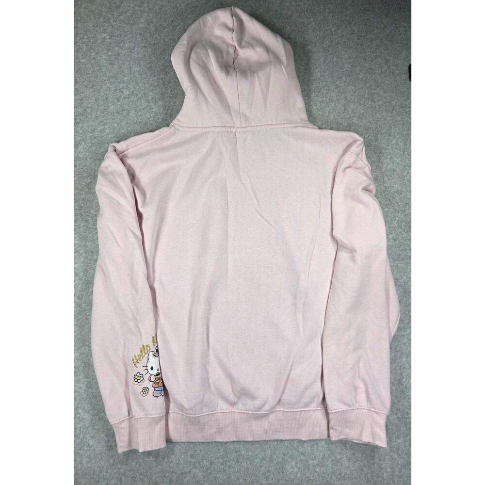Sanrio Hello Kitty Friends Go Camping Hoodie Womens L Large Pink Sweatshirt - Picture 8 of 8